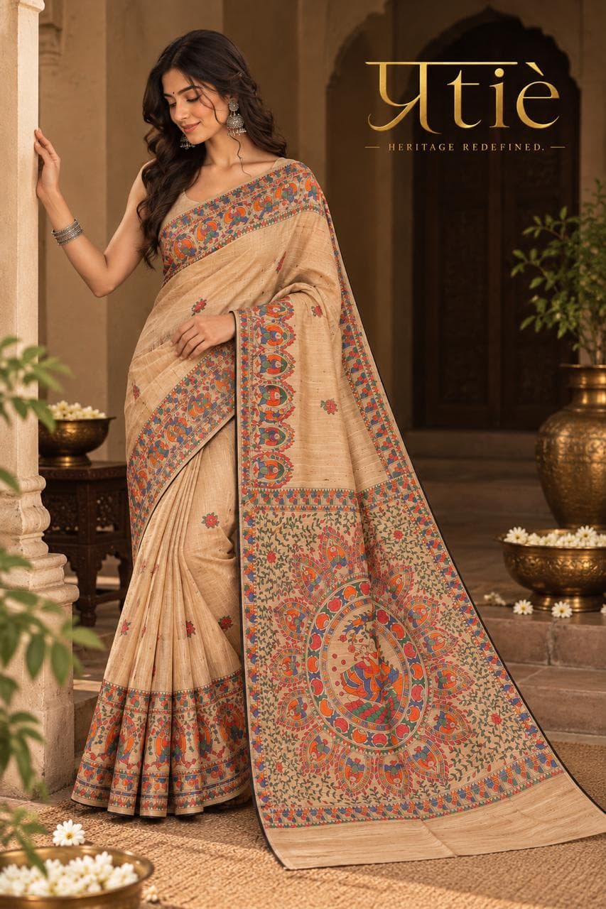 Pure Handcrafted Sarees.